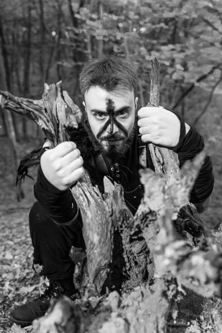 Antonio - membro dei Castigamatt nel bosco